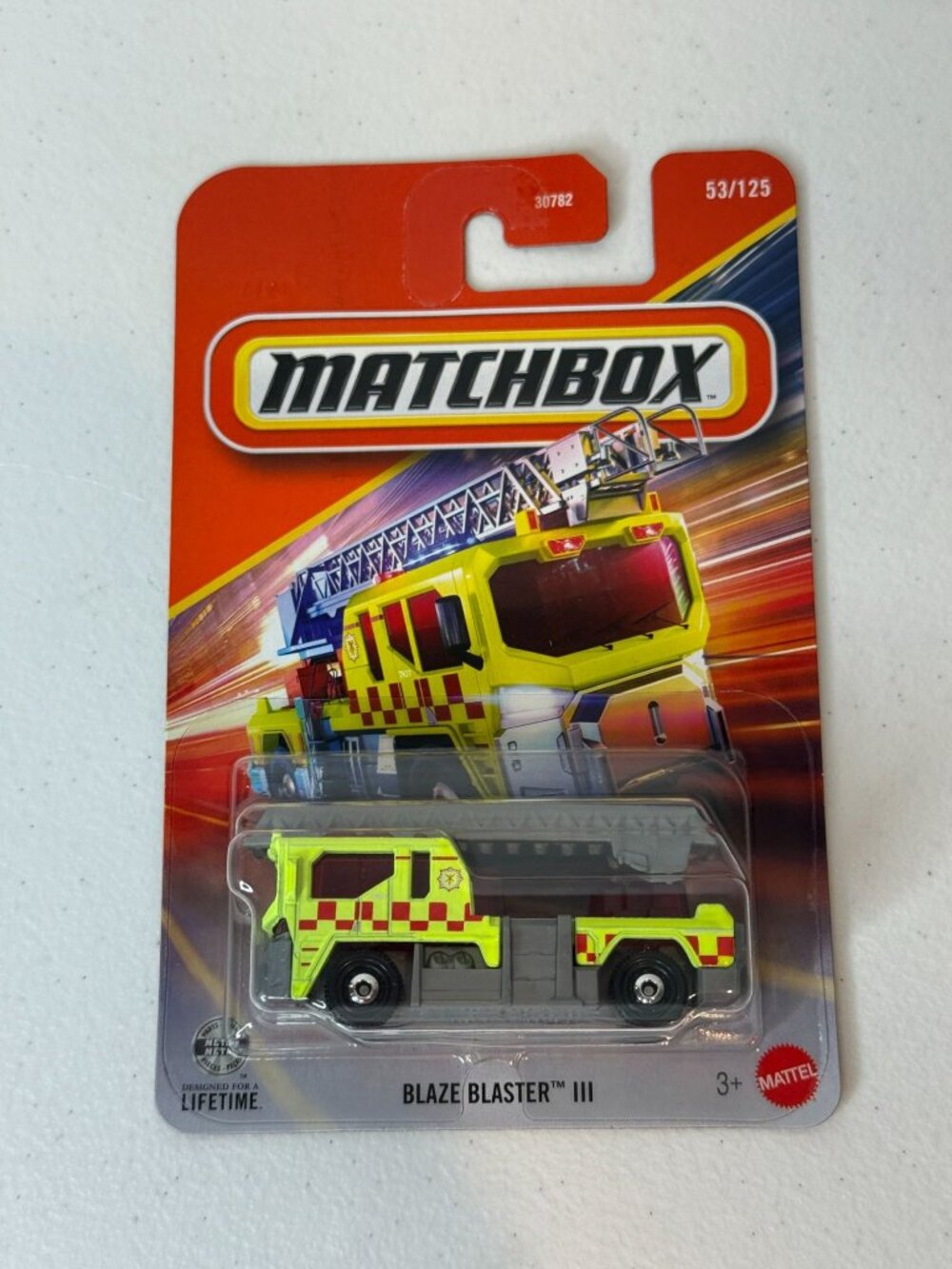 Matchbox Blaze Blaster III Fire Truck 53/125 New